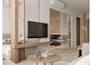 design and render 3d japandi interior cozy spaces